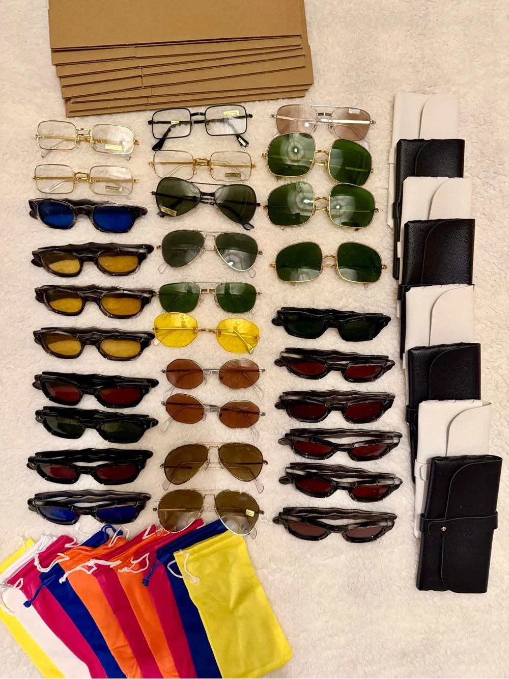 NEW VINTAGE 70’s Japanese Sunglasses wholesale lot for Resale UBER RARE